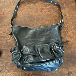 JACKY CELINE LEATHER SHOULDER/CROSS BODY BAG